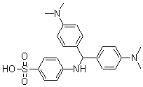 CAS#: 47654-02-4, 4-[[Bis[4-(Dimethylamino)Phenyl]Methyl]Amino]-Benzenesulfonic Acid