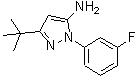 CAS#: 476637-06-6, 5-Tert-Butyl-2-(3-Fluorophenyl)Pyrazol-3-Amine