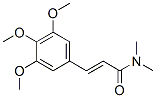 CAS 登录号：4769-33-9， 3-(3,4,5-三甲氧基苯基)-N,N-二甲基丙烯酰胺