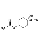 CAS 登录号：477344-82-4， 顺式-4-氰基-4-羟基环己基乙酸酯
