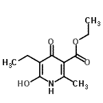 CAS#: 477597-99-2, Ethyl 5-Ethyl-6-Hydroxy-2-Methyl-4-Oxo-1,4-Dihydro-3-Pyridinecarboxylate