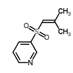 CAS#: 477779-57-0, 3-[(2-Methyl-1-Propen-1-Yl)Sulfonyl]Pyridine