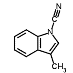 CAS#: 477862-62-7, 3-Methyl-1H-Indole-1-Carbonitrile