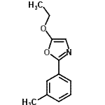 CAS#: 477867-67-7, 5-Ethoxy-2-(3-Methylphenyl)-1,3-Oxazole
