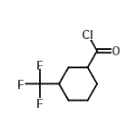 CAS#: 477905-45-6, 3-(Trifluoromethyl)Cyclohexanecarbonyl Chloride