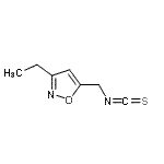 CAS 登录号：478016-03-4， 3-乙基-5-(异硫氰酸基甲基)-1,2-恶唑