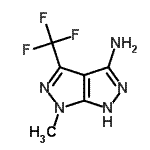 CAS#: 478047-15-3, 6-Methyl-4-(Trifluoromethyl)-1,6-Dihydropyrazolo[3,4-c]Pyrazol-3-Amine