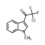 CAS#: 478079-31-1, 2-Chloro-2,2-Difluoro-1-(1-Methyl-1H-Indol-3-Yl)Ethanone