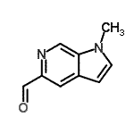 CAS#: 478149-13-2, 1-Methyl-1H-Pyrrolo[2,3-c]Pyridine-5-Carbaldehyde