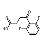 CAS # 478162-62-8, 4-(2,6-二氟苯基)-4-氧代丁酸