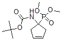 CAS#: 478303-24-1, [1-(Dimethoxyphosphinyl)-3-Cyclopenten-1-Yl]-Carbamic Acid 1,1-Dimethylethyl Ester