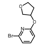 CAS#: 478366-27-7, 2-Bromo-6-Tetrahydrofuran-3-Yloxy-Pyridine