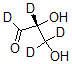CAS#: 478529-60-1, 2,3-Dihydroxy-(2R)-Propanal-1,2,3,3-D4