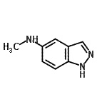 CAS#: 478827-05-3, N-Methyl-1H-Indazol-5-Amine