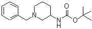 CAS 登录号：478828-62-5， (1-苄基-3-哌啶基)氨基甲酸叔丁酯