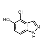 CAS#: 478834-25-2, 4-Chloro-1H-Indazol-5-Ol