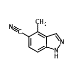 CAS#: 478837-29-5, 4-Methyl-1H-Indazole-5-Carbonitrile
