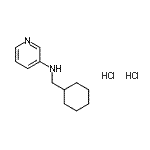 CAS 登录号：478909-62-5， N-(环己基甲基)-3-吡啶胺二盐酸盐