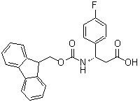 CAS 登录号：479064-95-4， 芴甲氧羰基-D-3-氨基-3-(4-氟苯基)-丙酸
