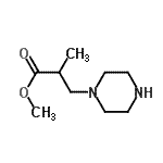 CAS 登录号：479065-31-1， 甲基2-甲基-3-(1-哌嗪基)丙酸酯