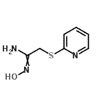 CAS#: 479080-09-6, N'-Hydroxy-2-(2-Pyridinylsulfanyl)Ethanimidamide