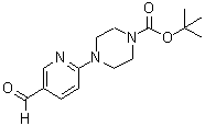 CAS 登录号：479226-10-3， 4-(5-甲酰基-2-吡啶基)-1-哌嗪羧酸叔丁酯
