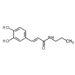CAS#: 479244-15-0, (2E)-3-(3,4-Dihydroxyphenyl)-N-Propylacrylamide