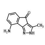 CAS#: 479251-60-0, 8-Amino-3-Methylindeno[1,2-c]Pyrazol-4(2H)-One