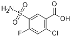 CAS#: 4793-24-2, 2-Chloro-4-Fluoro-5-Sulfamoylbenzoic Acid
