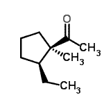 CAS#: 479414-64-7, 1-[(1R,2S)-2-Ethyl-1-Methylcyclopentyl]Ethanone
