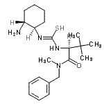 CAS#: 479423-21-7, N<Sup>2</Sup>-{[(1R,2R)-2-Aminocyclohexyl]Carbamothioyl}-N-Benzyl-N,3-Dimethyl-L-Valinamide