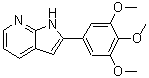 CAS 登录号：479551-35-4， 2-(3,4,5-三甲氧基苯基)-1H-吡咯并[2,3-b]吡啶