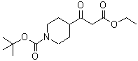 CAS#: 479630-08-5, 1-[(1,1-Dimethylethoxy)Carbonyl]-beta-Oxo-4-Piperidinepropanoic Acid Ethyl Ester