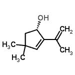 CAS 登录号：479682-44-5， (1S)-2-异丙烯基-4,4-二甲基-2-环戊烯-1-醇