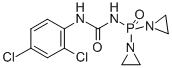 CAS 登录号：4797-24-4， 1-(二(1-氮丙啶基)亚膦酰)-3-(2,4-二氯苯基)-脲