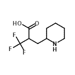CAS#: 480438-80-0, 3,3,3-Trifluoro-2-(2-Piperidinylmethyl)Propanoic Acid