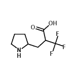 CAS#: 480438-82-2, 3,3,3-Trifluoro-2-(2-Pyrrolidinylmethyl)Propanoic Acid