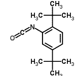CAS#: 480438-99-1, 2-Isocyanato-1,4-Bis(2-Methyl-2-Propanyl)Benzene