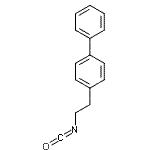CAS 登录号：480439-06-3， 4-(2-异氰酸乙基)联苯
