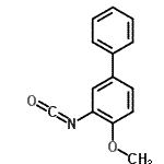 CAS 登录号：480439-22-3， 3-异氰酸-4-甲氧基联苯