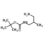 CAS#: 480452-05-9, 2-Methyl-2-Propanyl (3-Amino-2-Methylpropyl)Carbamate