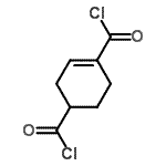 CAS 登录号：4806-86-4， 1-环己烯-1,4-二甲酰氯
