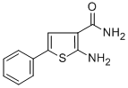 CAS 登录号：4815-35-4， 2-氨基-5-苯基-噻吩-3-甲酰胺