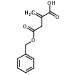 CAS 登录号：48162-88-5， 4-(苄氧基)-2-亚甲基-4-氧代丁酸