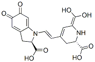 CAS#: 48218-81-1, (2R)-1-[(E)-2-[(2S)-2-Carboxy-6-(Dihydroxymethylidene)-2,3-Dihydro-1H-Pyridin-4-Yl]Ethenyl]-5,6-Dioxo-2,3-Dihydroindole-2-Carboxylic Acid