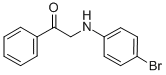 CAS 登录号：4831-21-4， 2-(4-溴苯胺基)-1-苯基-1-乙酮