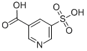 CAS 登录号：4833-92-5， 5-磺基烟酸