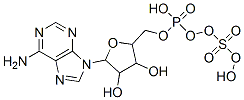 CAS#: 485-84-7, 6-Amino-9-[3,4-Dihydroxy-5-[(Hydroxy-Sulfooxy-Phosphoryl)Oxymethyl]Oxolan-2-Yl]-Purine