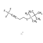 CAS#: 485339-05-7, Potassium (4-{[Dimethyl(2-Methyl-2-Propanyl)Silyl]Oxy}-1-Butyn-1-Yl)(Trifluoro)Borate(1-)