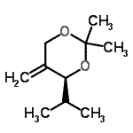CAS#: 485401-47-6, (4S)-4-Isopropyl-2,2-Dimethyl-5-Methylene-1,3-Dioxane
